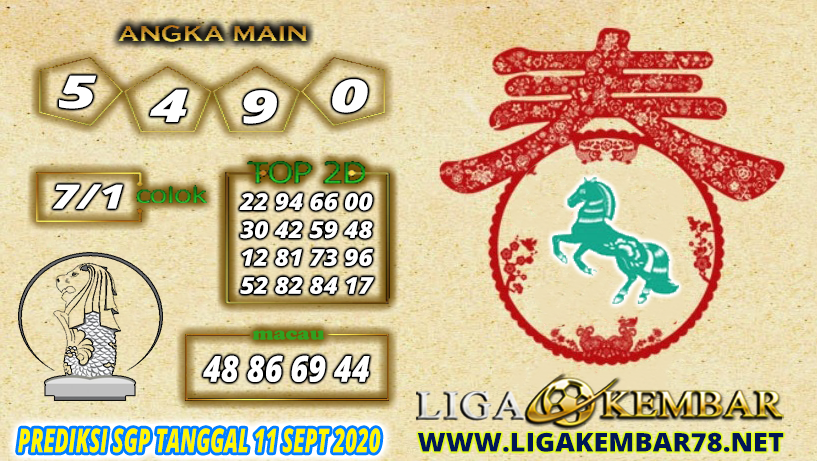 PREDIKSI TOGEL 11 SEPTEMBER 2020