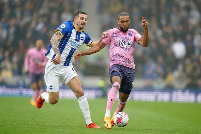 Everton Keluar dari Zona Degradasi Usai Sikat Telak Brighton