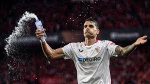 Erik Lamela's defining moment! Sevilla star's heroics take club past Juventus and into another Europa League final - but Jose Mourinho's Roma await | Goal.com UK