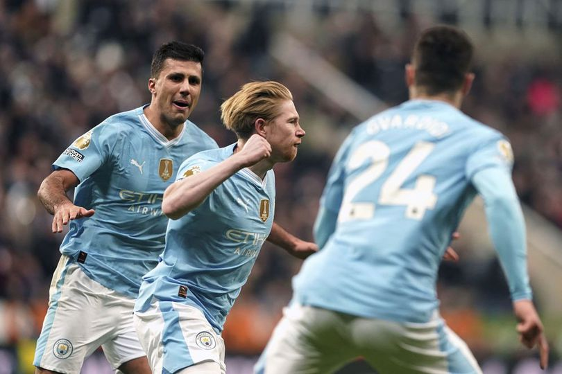 Hasil Newcastle United vs Manchester City: Skor 2-3