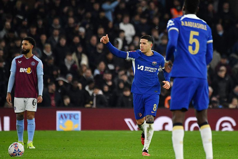 Hasil Aston Villa vs Chelsea: Skor 1-3