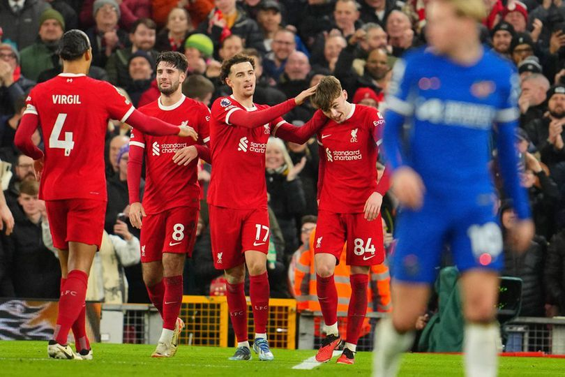 Hasil Liverpool vs Chelsea: Skor 4-1