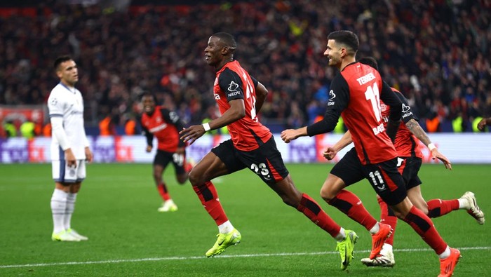 Bayer Leverkusen vs Inter Milan: Skor 1-0