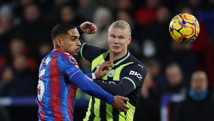 Crystal Palace Vs Manchester City Tuntas 2-2