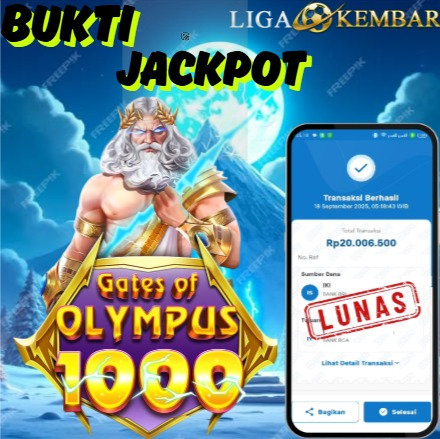 BUKTI JACKPOT GATES OF OLYMPUS 1000 !!