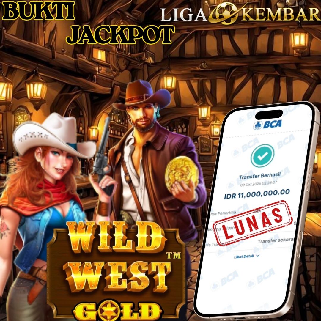 BUKTI JACKPOT WILD WEST GOLD !!