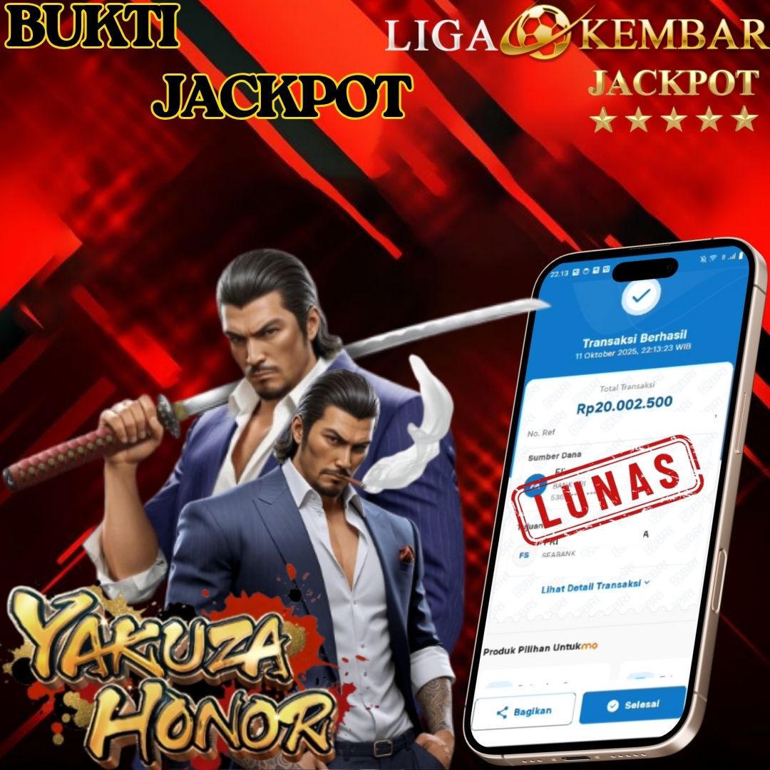 BUKTI JACKPOT SLOT YAKUZA HONOR !!