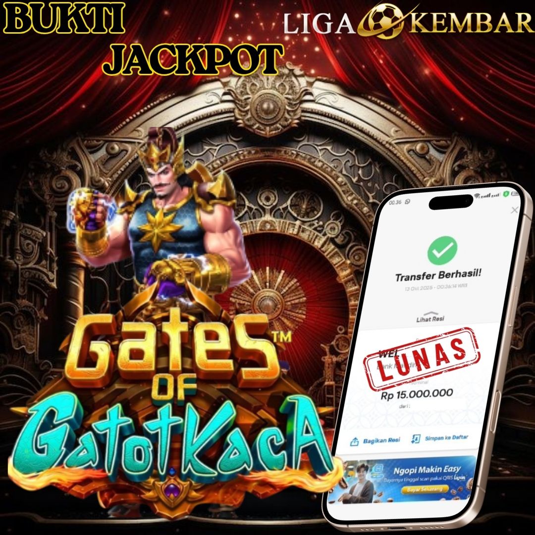 BUKTI JACKPOT SLOT GATES OF GATOT KACA !!