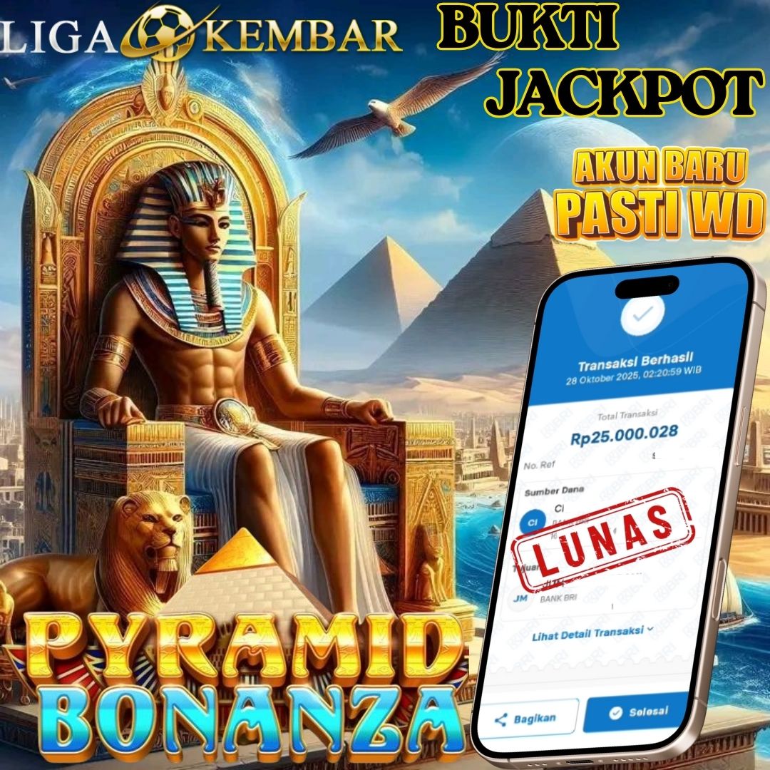 BUKTI JACKPOT SLOT PYRAMID BONANZA !!