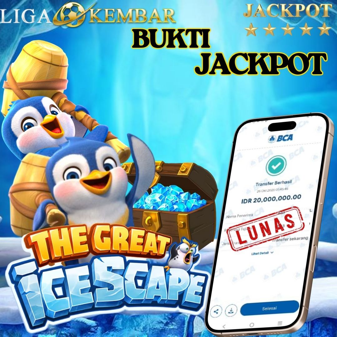BUKTI JACKPOT SLOT THE GREAT ICESCAPE !!