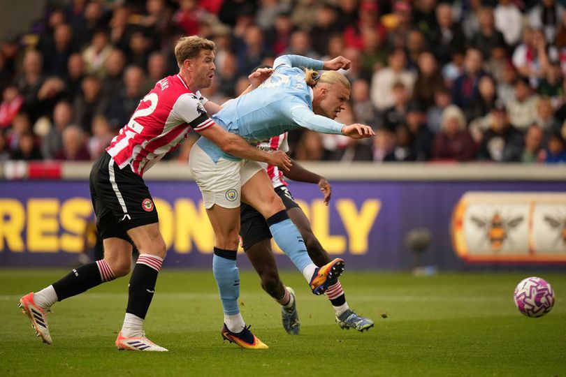 Brentford vs Manchester City: Erling Haaland