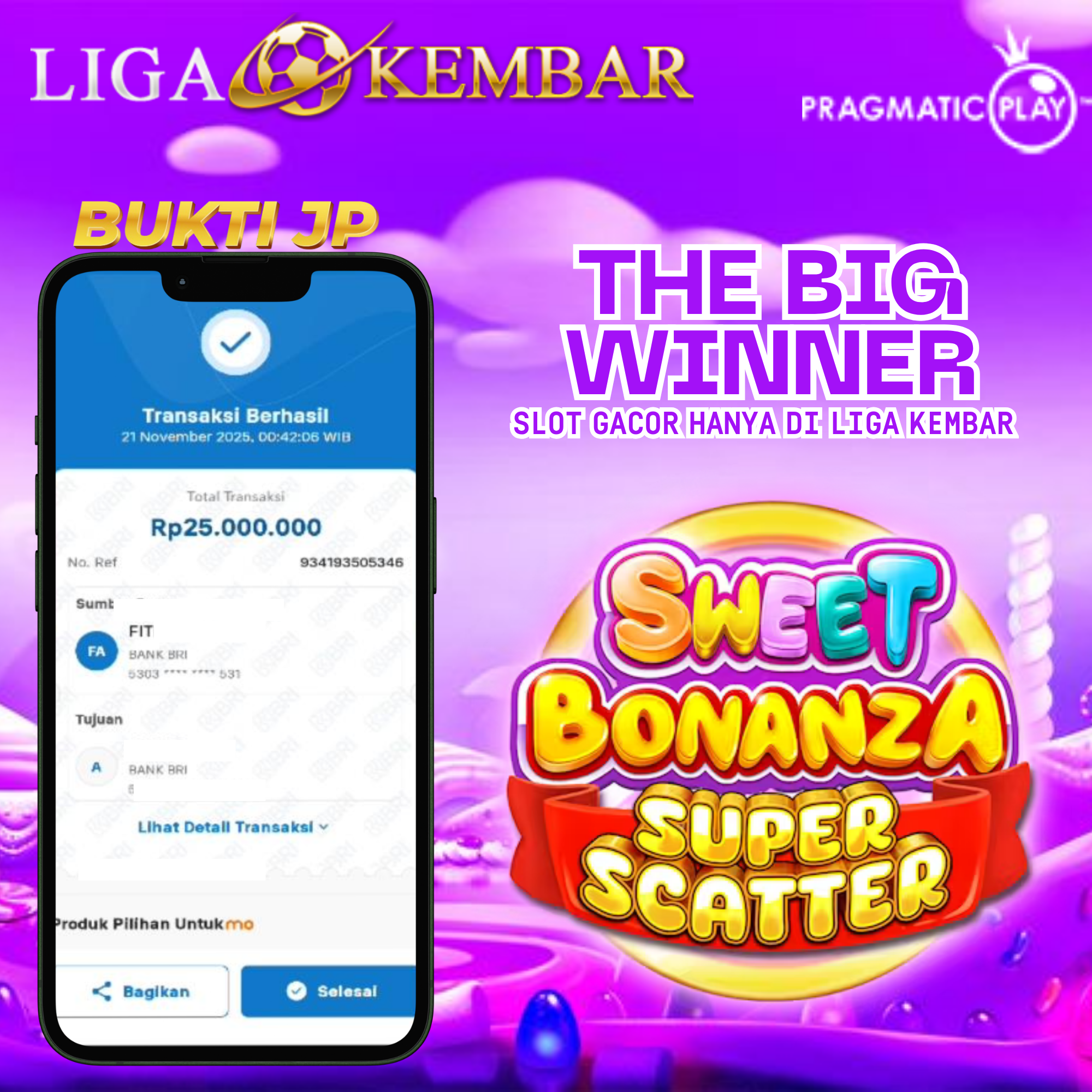 MAIN DI LIGA KEMBAR JAKPOT TERUS TANPA HENTI