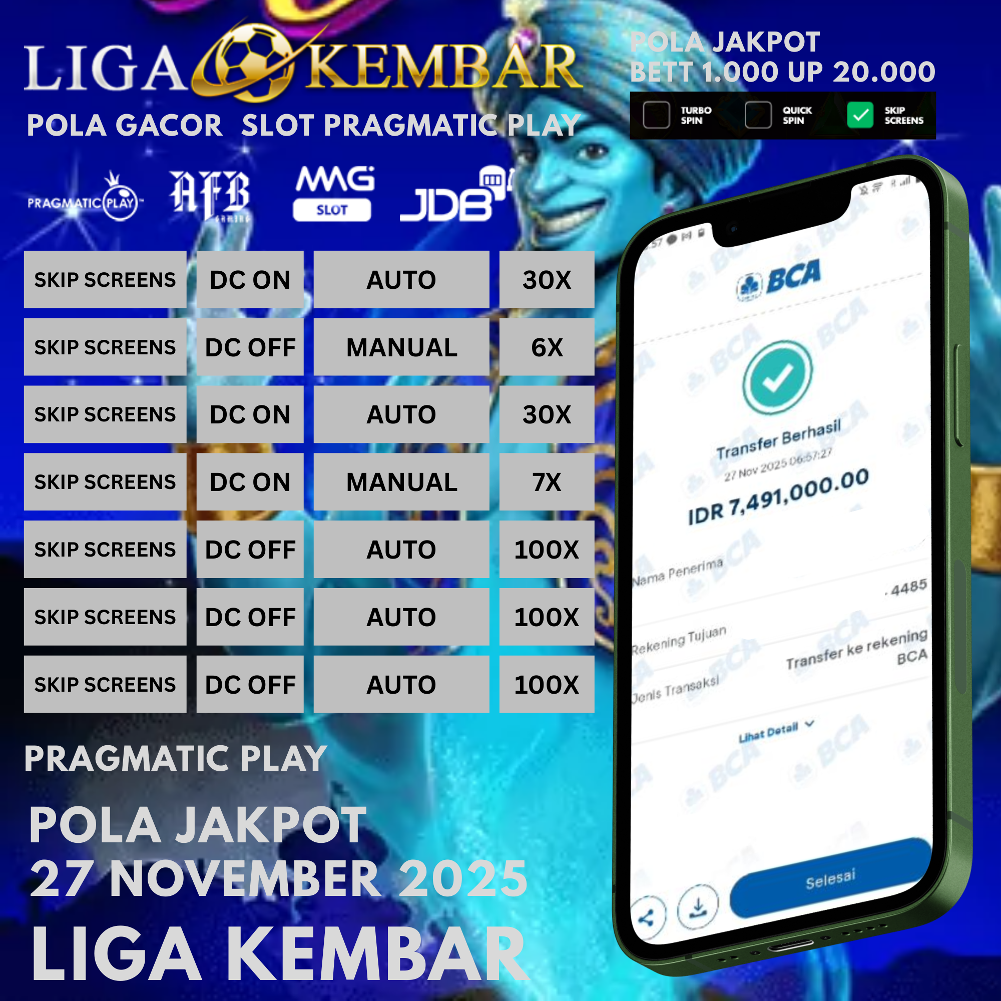 SUPER GACOR PRAGMATIC PLAY LIGA KEMBAR SELALU JAKPOT !!!