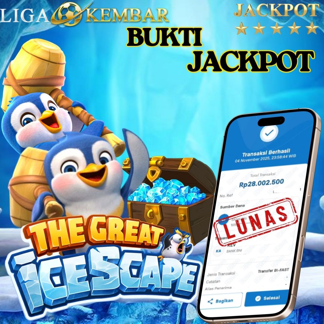BUKTI JACKPOT SLOT THE GREAT ICESCAPE !!