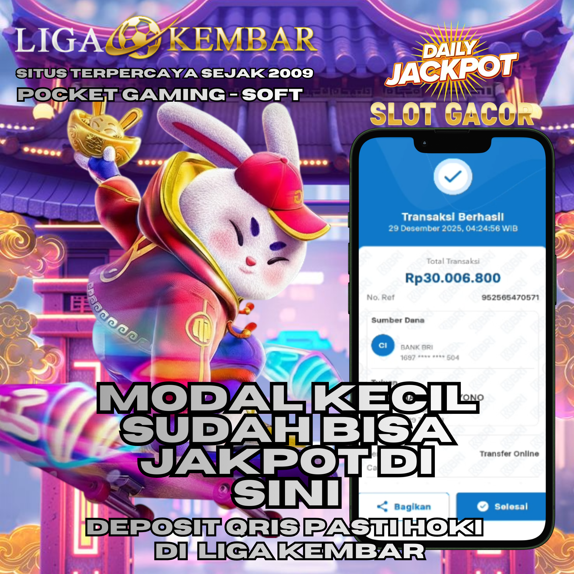 JACKPOT SLOT DI TAHUN BARU LUAR BIASA DI LIGA KEMBAR BOLA