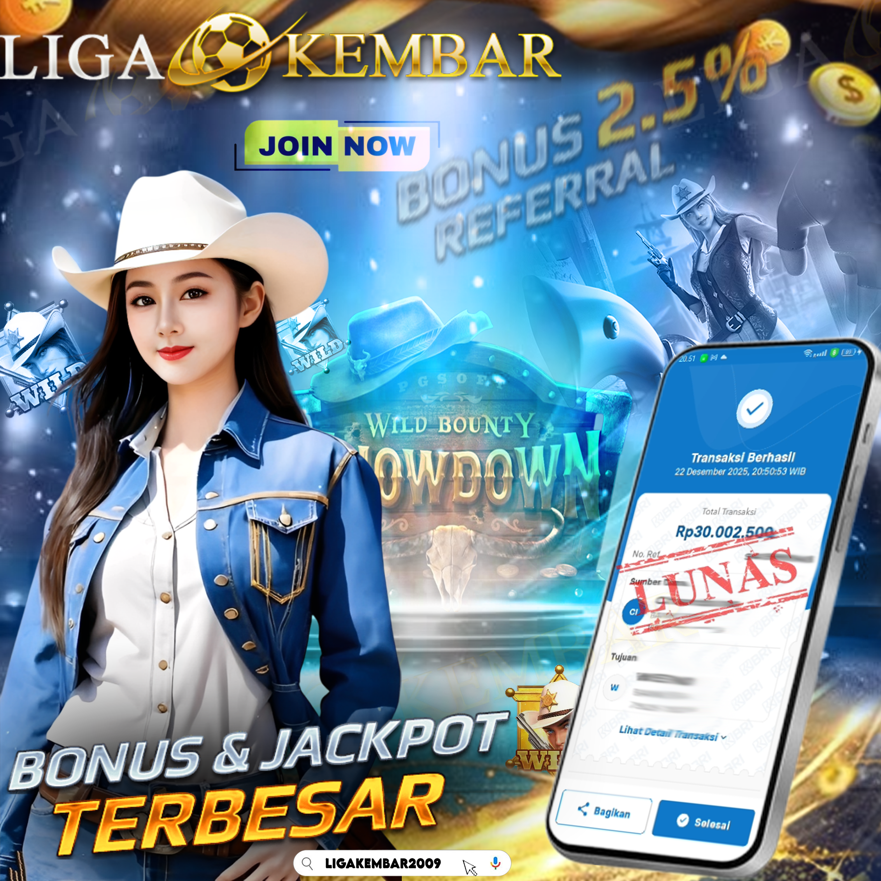 EVENT BOOM PARLAY , KEMENANGAN DIKALI 2